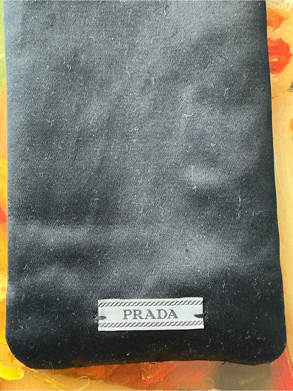 Prada Blue Drawstring Pouch - - Picture 3 of 4